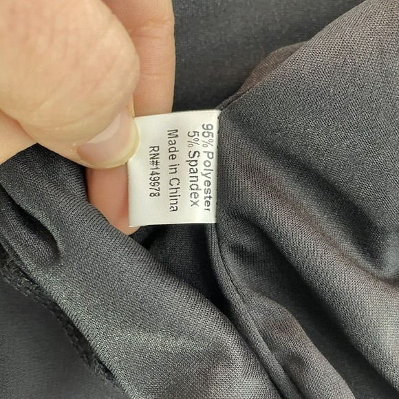 New Arianna By Howard’s Womens Black Dress, Small/Medium, Sleeveless, NWT - Picture 7 of 10